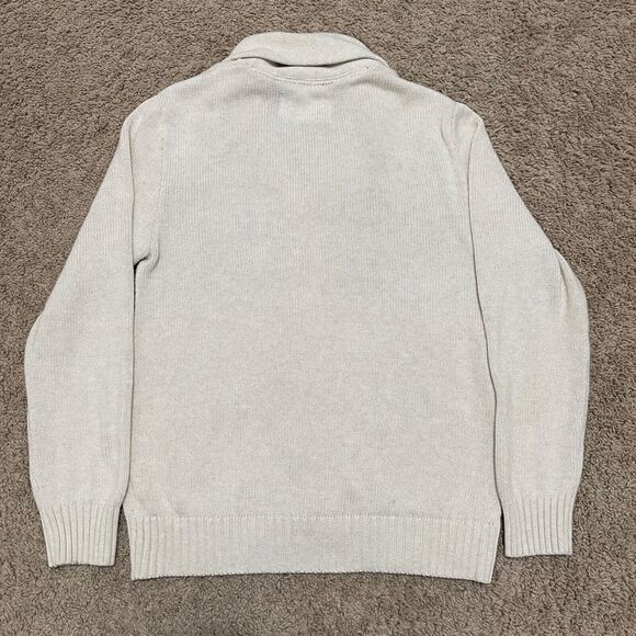 Urban Pipeline Cardigan Sweater Mens Medium Beige Button Front Western Classic - Picture 5 of 9